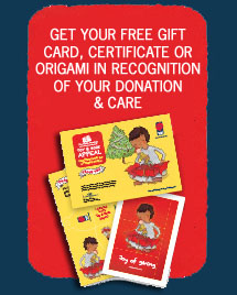 Get Your Gift Card, Origami or Certificate